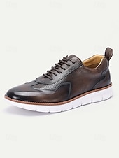 baratos Tênis de Vestir-Tênis masculino de couro legítimo cor bordô, elegantes sapatos para noivo e padrinhos.