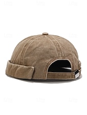 Недорогие Аксессуары для отдыха-Мужская регулируемая кепка-докер из полиэстера, легкая и дышащая, в нескольких цветах, идеально подходит для весны и лета, отлично подойдет для отдыха и повседневной носки.