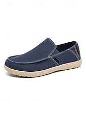 ieftine Bărbați-Pantofi sport casual bleumarin pentru bărbați, cu partea superioară respirabilă și croială flexibilă, talpă confortabilă și rezistentă, perfecți pentru insule și croaziere, stațiuni pe plajă și vacanțe