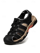 economico Uomini-sandali da spiaggia da uomo, cinturini regolabili, materiale ad asciugatura rapida, ideali per attività in spiaggia, resort e acquatiche