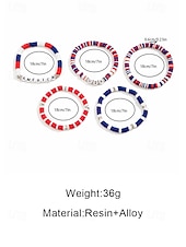 Недорогие Аксессуары-Юбилейный комплект акриловых бусин для женщин к 250-летию США доступен в разных стилях тема свободы США идеально подходит для повседневной носки