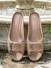abordables Sandales à glissière-Sandales de jardin imperméables pour femmes – sandales d'été légères en PVC à enfiler, avec semelle antidérapante, faciles à nettoyer et parfaites pour le jardin, la piscine, la plage et au quotidien.
