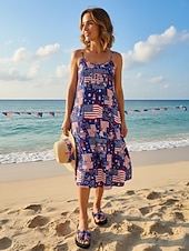  Tongs pour femmes, édition spéciale 250e anniversaire des États-Unis – sandales de plage patriotiques à imprimé floral et nœud drapeau américain, idéales pour le 4 juillet et les vacances. & été