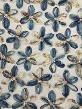 economico Set di abiti per la mamma-Due Pezzi Linea ad A Abito Lunghezza al ginocchio Abito da invitata a nozze Largo Abito da cerimonia per signora Mezza Manica Scollo a Barca Elegante Semplice Formale Ospite di nozze Ricevimento di