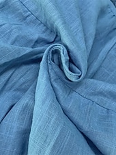 preiswerte Kleider-Damen Maxikleid Kunstbaumwollleinen Hemdblusenkleid Sommerkleid Kaftan Kleid Urlaub Basic Modern Täglich Wochenende Lässiger Schnitt Einfach Dreiviertelarm V Ausschnitt Blau Weiß Gelb Sommer Frühling