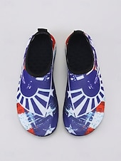  Chaussures aquatiques pour femmes, commémorant le 250e anniversaire des États-Unis – Chaussures aquatiques patriotiques à séchage rapide, ornées de la Statue de la Liberté, idéales pour la plage, la