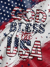  Naisten polyesteristä valmistettu USA-aiheinen hattu, monitoiminen kaulahuivi, "Jumala siunatkoon USA:ta" -design, ihanteellinen 250-vuotisjuhlaan, itsenäisyyspäivään ja jokapäiväiseen käyttöön.