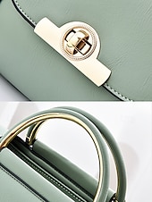 abordables Cabas et fourre-tout-Sac à main bandoulière femme en similicuir avec poignée supérieure et bandoulière réglable, élégant sac à main multicolore pour un usage quotidien décontracté, les trajets domicile-travail et les sorties en vacances.