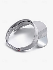 Χαμηλού Κόστους Γυναικεία Καπέλα-Γυναικείο ρυθμιζόμενο καπέλο ηλίου σε πολλά χρώματα από πολυεστέρα, αθλητικό καπέλο με αναδιπλούμενο γείσο, για γκολφ, τρέξιμο, τένις και casual υπαίθρια αθλητικά ρούχα