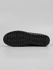 billige Flate sko til kvinner-Komfortable svarte slip-on flats for kvinner – myke flats med fleksibel såle for hverdagsbruk, turgåing og uformelle utflukter
