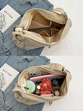 economico Borse a Tracolla-borsa singola da donna in nylon hobo crossbady – grande capacità, tracolla regolabile, leggera, versatile per l'uso quotidiano casual e per i viaggi all'aperto – disponibile in più colori