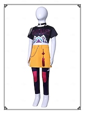  Inspirat de idolul coreean Starul pop Costum Cosplay Peruci Cosplay Costum Cosplay for Fete Pentru copii Crăciun Halloween Zuia Copiilor Comic Con Ținute pentru evenimente școlare Expoziție de Anime