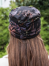 economico Cappelli-Per donna Cappello Cappelli Invernali Antivento Caldo Quotidiano All'aperto Streetwear Stampato Floreale