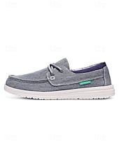 abordables Hombres-Mocasines beige para hombre: calzado informal para islas y cruceros, calzado ligero y cómodo para el verano, ideal para viajes y vacaciones.