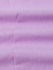 Недорогие Роскошные брюки-Жен. Широкие Льняные брюки Штаны Чино Отпуск Мода Классический Полная длина Нормальная Полотняное плетение Кулиска Плиссировка Карман Комфорт Легкость Дышащий Неэластичная