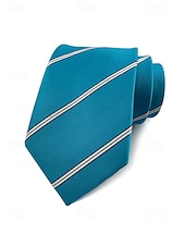 お買い得  結婚 ACC-メンズポリエステルストライプネクタイ、クラシックフォーマルビジネス＆ウェディングパーティーアクセサリー、複数の色、男性のためのエレガントなプロフェッショナルスタイル