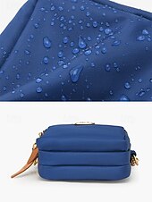 levne Tašky přes rameno-Dámská nepromokavá nylonová crossbody taška na telefon s více kapsami, nastavitelným popruhem, malá kabelka přes rameno pro běžné každodenní nošení, cestování, chůzi, běh a sport