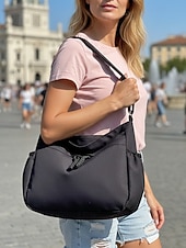 economico Borse a Tracolla-borsa singola da donna in nylon hobo crossbady – grande capacità, tracolla regolabile, leggera, versatile per l'uso quotidiano casual e per i viaggi all'aperto – disponibile in più colori
