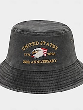  Cappello unisex 250° anniversario/indipendenza, berretto da baseball, portatile, traspirante, quotidiano, per esterni, strada, ricamo, bandiera