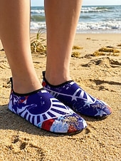  Chaussures aquatiques pour femmes, commémorant le 250e anniversaire des États-Unis – Chaussures aquatiques patriotiques à séchage rapide, ornées de la Statue de la Liberté, idéales pour la plage, la