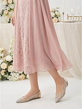 preiswerte Brautmutter/Bräutigammutter-Bequeme, flache Damenschuhe mit niedrigem Absatz für Hochzeitsgäste – elegante schwarze Ballerinas mit dekorativen Akzenten, perfekt für Mütter bei Hochzeiten in der Stadt.