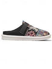cheap Men-Men's White Canvas Slip-On Loafers with Adjustable Strap, Breathable and Lightweight, Best for Beach Vacation, Travel and Casual Outings