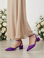 abordables Madre de la Novia/Novio-Zapatos de tacón ancho rosa para mujer con tira trasera y correa en el tobillo, elegantes zapatos para la madre de la novia para bodas en jardines, cómodos zapatos de vestir de tacón bajo para