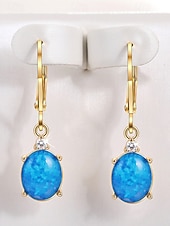 olcso Nyaralási kiegészítők-Női bohém stílusú ötvözet fülbevalók, többszínű, ideálisak mindennapi viseletre, nyaraláshoz és utazáshoz