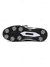 cheap Men's Golf Shoes-Men's Premium White Golf Shoes with High-Performance Outsole – Stylish and Comfortable for Professional Golf Players