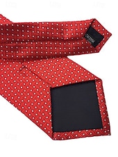 Недорогие Свадьба ACC-Мужской галстук из полиэстера – разнообразные цвета, элегантный плетеный дизайн, идеально подходит для свадеб, вечеринок и деловых поездок.