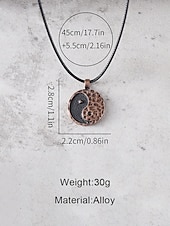 economico Accessori per le vacanze-Collana con ciondolo in lega bohémien da uomo, gioielli vintage in argento con catena a strati tribali, per vacanze estive al mare e abbigliamento casual quotidiano