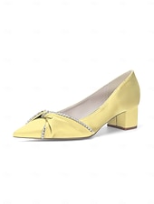 baratos Mãe da Noiva/Namorado-Sapatos de salto grosso femininos - elegantes sapatos azul-marinho para a mãe da noiva em casamentos na cidade.