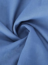 preiswerte Kleider-Damen Midikleid A Linie Kleid Sommerkleid Lässig Täglich Lässiger Schnitt Einfach Kurzarm Rundhalsausschnitt Blau Gelb Rosa Orange Sommer