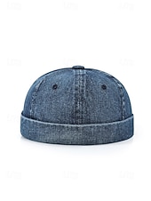 preiswerte Herrenhüte-Vintage-Jeanskappe für Herren im Used-Look, mehrfarbig, verstellbare Passform, Retro-Stil, perfekt für Outdoor-Reisen, Freizeitkleidung, Sommer und andere Freizeitaktivitäten