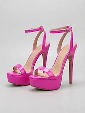 preiswerte Hochzeitsgast-Nude Plateau-Pumps für Damen – elegante Riemchenschuhe für Hochzeitsgäste, perfekt für Hochzeiten und Empfänge in der Stadt &amp;formelle Veranstaltungen