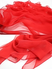 preiswerte Urlaubszubehör-Chiffonschal für Damen, leichtes Polyester, Boho-Stil, mehrfarbig, weich und atmungsaktiv, perfekt für Urlaub, Reisen, Alltag und Freizeitoutfits