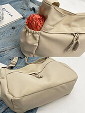 economico Borse a Tracolla-borsa singola da donna in nylon hobo crossbady – grande capacità, tracolla regolabile, leggera, versatile per l'uso quotidiano casual e per i viaggi all'aperto – disponibile in più colori