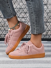 preiswerte Damen-Sneaker-Grüne Damen-Sneaker – minimalistische Schnürschuhe für Damen, ideal für Reisen, Alltag und Shopping