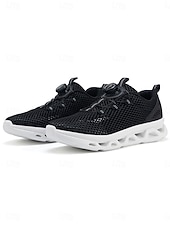 cheap Men-Men's Mint Green Quick-Dry Water Shoes Breathable Lightweight Aqua Sneakers Non-Slip Beach Footwear for Water Activities, Swimming, Coastal Travel, Surf Walking, River Trekking and Outdoor Sports