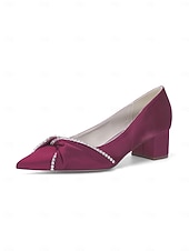 baratos Mãe da Noiva/Namorado-Sapatos de salto grosso femininos - elegantes sapatos azul-marinho para a mãe da noiva em casamentos na cidade.