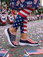  Γυναικεία Causal Καθημερινά Εσωτερικό Επίπεδο Τακούνι Στρογγυλή Μύτη Αθλητικό Καθημερινό Ανατομικό Φουσκωτό πηνίο Μοκασίνια Λεοπαρδαλί Βαθυγάλαζο