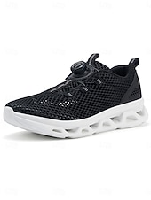 cheap Men-Men's Mint Green Quick-Dry Water Shoes Breathable Lightweight Aqua Sneakers Non-Slip Beach Footwear for Water Activities, Swimming, Coastal Travel, Surf Walking, River Trekking and Outdoor Sports