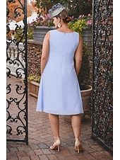 זול ערכות שמלות של אמא-שני חלקים מעטפת עמוד באורך הקרסול שמלת אורח לחתונה שמלה לאם הכלה  ללא שרוולים עם תכשיטים אלגנטית אורחת חתונה מסיבת החתונה שיפון תחרה שמלות ז'קט עם אפליקציות