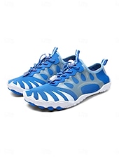 economico Uomini-Scarpe da acqua da uomo arancioni e nere ad asciugatura rapida, leggere, traspiranti e antiscivolo, ideali per attività acquatiche, passeggiate in spiaggia, nuoto, kayak, trekking fluviale e avventure all'aria aperta.