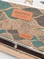 billige Crossbody-vesker-Dameveske med bohemsk mønster og trestruktur i kunstskinn, crossbody-veske med stor kapasitet og flere rom med justerbar stropp for hverdagsbruk, reise og ferie