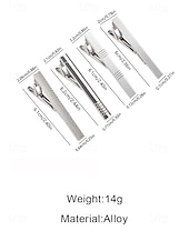 Недорогие Свадьба ACC-Мужские зажимы для галстука из сплава – разнообразные модели, элегантный дизайн, идеально подходят для свадеб, вечеринок и деловых поездок.