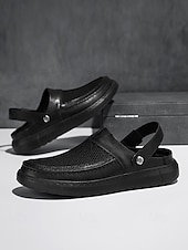 economico Uomini-sneakers slip-on da uomo: facili da indossare, traspiranti ed eleganti per le fughe in resort e il relax a bordo piscina