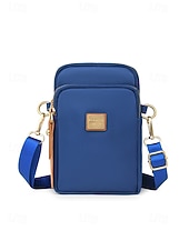 levne Tašky přes rameno-Dámská nepromokavá nylonová crossbody taška na telefon s více kapsami, nastavitelným popruhem, malá kabelka přes rameno pro běžné každodenní nošení, cestování, chůzi, běh a sport