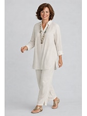 ieftine Seturi-Pentru femei loungewear Seturi De Bază Casual Confortabili Culoare pură Cămașă Pantaloni Zilnic Casă Vacanță Manșon Lung Rever Kaki Negru Maro Albastru Închis Vară Primăvară