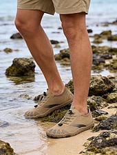 olcso Férfiak-férfi bézs színű vízicipő – ideális strandsportokhoz, úszáshoz és aktív vízi kalandokhoz